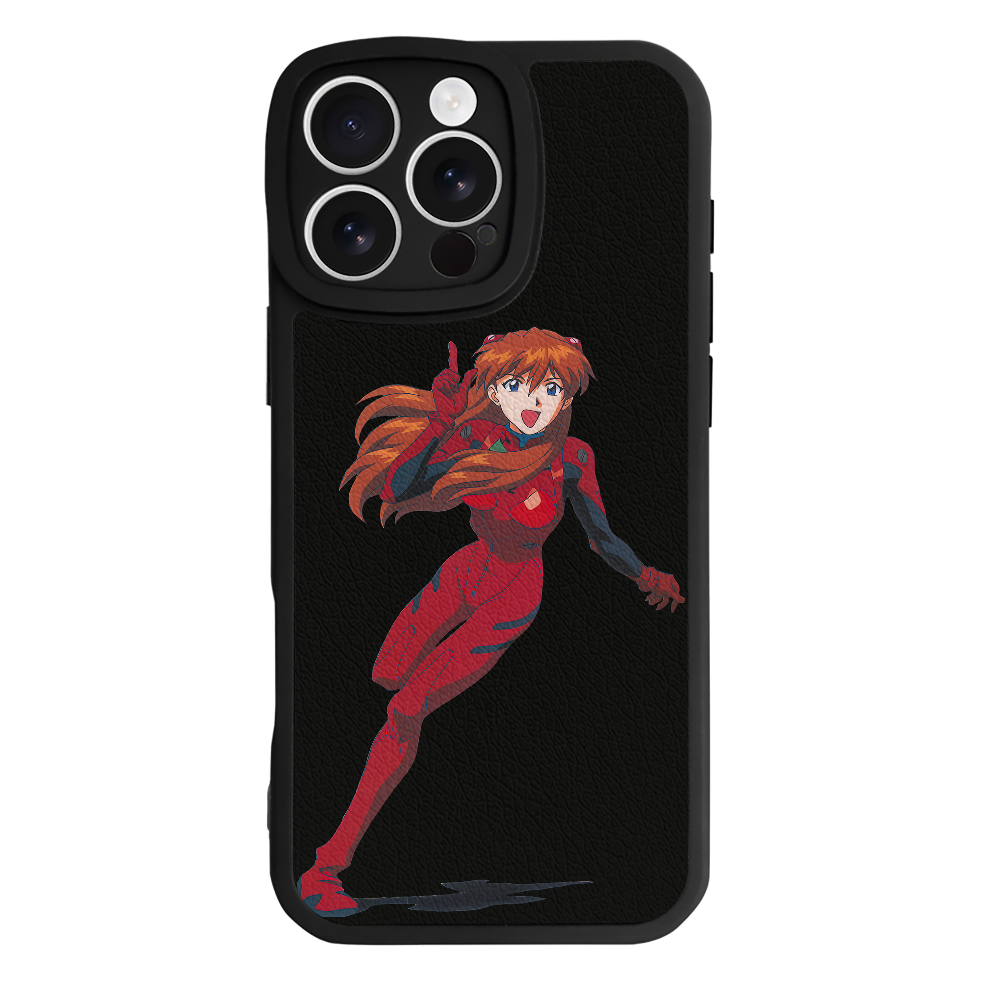 （画像用） EVA 新世紀エヴァンゲリオン 【iPhone 16シリーズ対応】シリコンスマホケース（レザー調） 材質：シリコン
